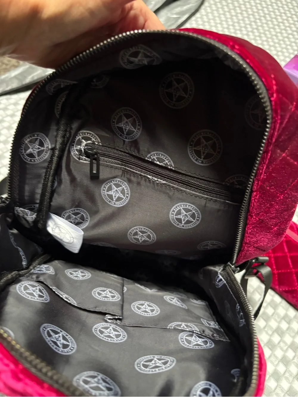 Blackcraft Cult From Salem Beautiful Backpack and Matching Wallet  NWOT